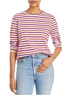 KULE the modern stripe long sleeve top
